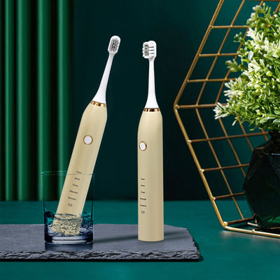 Antibacterial USB Electric Sonic Toothbrush With Timer For Adults Portable