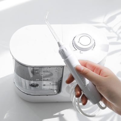 Automatic 24W Water Jet Dental Irrigator , Ultrasonic Table Top Water Flosser