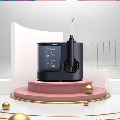 Multifunctional 200ml/M Table Top Flosser , Waterproof Teeth Cleaner Water Jet